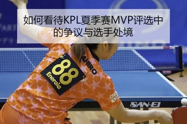 如何看待KPL夏季赛MVP评选中的争议与选手处境